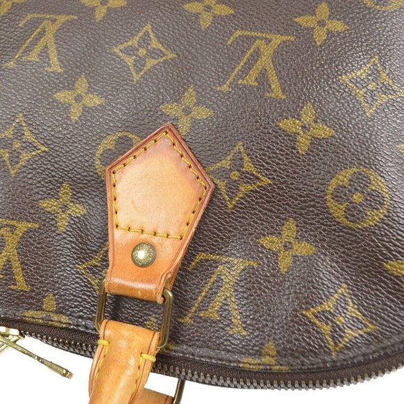 713310L Louis Vuitton Satchel Bag Alma Brown Monogram - Picture 6 of 9